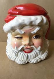 Vintage ceramic cookie jar made in japan