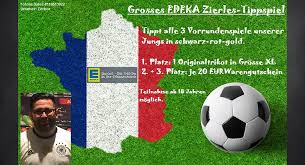 Hier kannst du zeigen, dass auch du zu den besten tippspielern von bulitippen.de gehörst und dich auch mit den nationalmannschaften jetzt kostenlos beim tippspiel der europameisterschaft 2021 teilnehmen. Grosses Edeka Zierles Tippspiel Bei Facebook Edeka Zierles Oer Erkenschwick