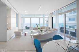 A terrace is featured in certain rooms. Miami Beach Apartment By Sheltonmindel 2018 Best Of Year Winner For Large Apartment Luxury Apartments Interior Apartment Interior Design Interior Design Apartment Small