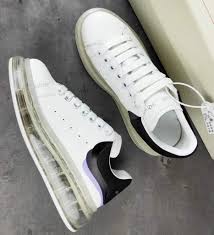 Black And White Alexander Mcqueen Sneakers Fw 19 Alexander Mcqueen Latest Air Cushion Sole Sneakers Sole Sneakers Sneakers Black Suede Heels