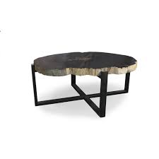 Cube table beautiful oak beams joined together to create a mosaic effect coffee table. Milo Petrified Wood Coffee Table Dark