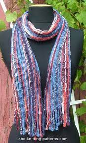 Maybe you would like to learn more about one of these? Abc Knitting Patterns Waterfall Crochet Chain Scarf With Fringe