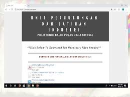 Latihan industri ini telah berjalan dengan lancarnya bermula pada 30 nov 2015 hingga 15 april 2016. Taklimat Persediaan Latihan Industri Sesi Dis 2019 09