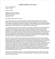 Free 4 Sample Faculty Position Cover Letter Templates In Pdf Ms Word