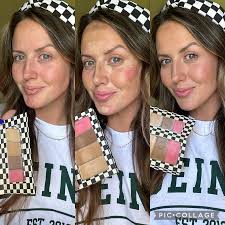 Makeup for mature skin with hydrating cream