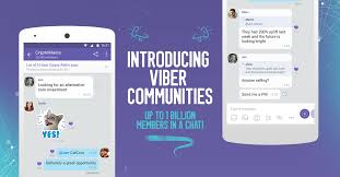 Viber connects over one billion users freely and securely, no matter who they are or where they are from. Viber Launches Communities Group Chats With Up To One Billion Members