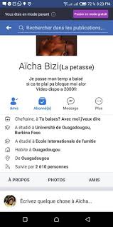 Maybe you would like to learn more about one of these? Prostitution Au Burkina La Recherche De La Clientele Sur Facebook Wakat Sera