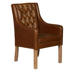 Slipcovers for chairs with arms. Morton Leather Dining Chair Modish Living