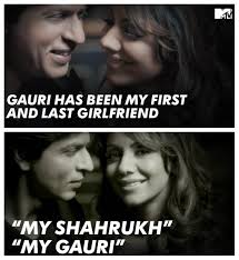 All hit dialogues of shahrukh. Mtv India On Twitter Here Are 7 Srk Gauri Quotes That Prove He Is The Most Perfect Husband Ever Http T Co Plco4nlujx Http T Co D8x3yke1n3