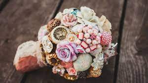So at first thought, a flowerless wedding sounds pretty sad to me. Flowerless Bouquets San Joaquin Magazine