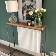 Table De Console Industrielle Vintage Etsy In 2020 Industrial Console Tables Vintage Industrial Console Table Console Table