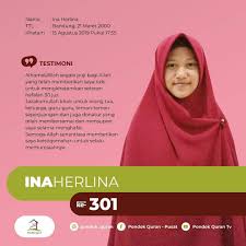 Dilaksanakan pada 6 bulan pertama melibatkan 4 waktu pendidikan islam. Busyro Khatam 30 Juz Infaq Berkah Qurani