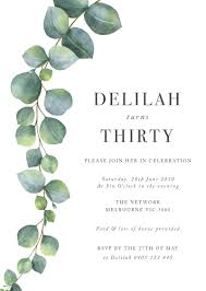 80th birthday party program template. 40th Birthday Invitations Customise Print Online With Paperlust