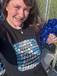 Marching band parent loves custom school shirt