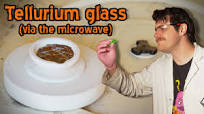 Let’s make TeO2 glass with bright fluorescence