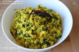 Sukhi Palak Moong Dal Spinach Mung Dal Fry Pepkitchen