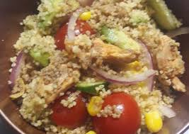 Meet my favorite couscous salad, featuring israeli couscous and colorful summertime produce. Recipe Of Speedy Quick Cous Cous Salad Manama S Kitchen