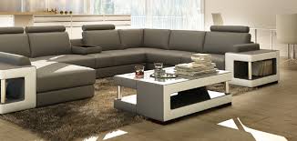 Unser shop bietet ihnen ein umfangreiches sortiment als glastischen für ihr wohnzimmer, so dass sicher auch sie den passenden tisch für sich finden werden. Rechteckiger Couchtisch Luxus Klasse Design Stil Kunstleder Grau Mit Glasplatte Beistelltisch Glas Leder Tisch Sofa Wohnzimmer Bei Jv Mobel