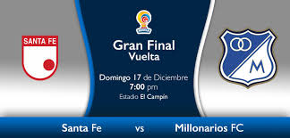 En los últimos 10 partidos millonarios ganó 1, perdió 4 y empató 5. Millonarios Fc Gran Final Capitalina Vuelta Santa Fe Facebook