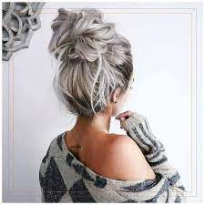 Gri Sac Tc Oznur Onal Das Pic Online Topuz Sac Modelleri Sac Sac Sekilleri