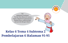 Kunci Jawaban Buku Tematik Tema 4 Kelas 6 Halaman 91 92 94 95 Koesrow