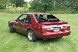 Image result for Bright Red 1991 Mustang