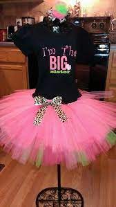 Big Sister Tutu Outfit Etsy Tutu Outfits Kids Tutu Girl Outfits