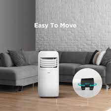 The 5,500 btu portable air conditioner works well in spaces up to 250 square feet, including apartments, dorms, attics, and. 8 000 Btu Midea 3 In 1 Portable Air Conditioner White Map08r1cwt Midea Make Yourself At Home