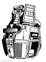 These vehicles are used in the construction. Black And White Dump Truck Pictures Coloring Pages Printable Com
