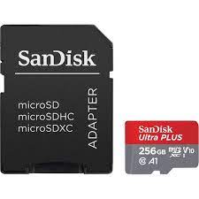 It is used in larger digital devices like multimedia players, digital cams, laptops, or even desktops. Sandisk Ultra Plus 256gb Microsd Target