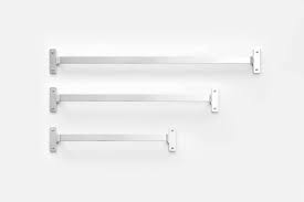 Chrome finish to match many decor; 10 Easy Pieces Modern Towel Bars Remodelista