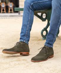 Derbies, mocassins, bottines et sneakers haut de gamme. La Reconciliation Kaki Desert Boots Montante Paire Et Fils Paire Fils