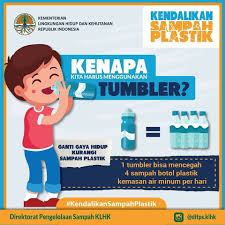 Pengumuman pemenang lomba poster kendalikan sampah plastik. Apa Kamu Sudah Membawa Tumbler Sobat Kementerian Lingkungan Hidup Dan Kehutanan Facebook