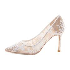 Pumps louboutin hochzeit schuhe pumps schuhe. Mode Ivory Creme Brautschuhe 2019 Tulle Spitze Blumen 8 Cm Stilettos Spitzschuh Hochzeit Pumps