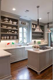 White kitchen cabinets fit any decor. Recent Media And Comments In Family Room Modern Furniture Home Designs Decoration Ideas Home Kitchens Light Grey Kitchen Cabinets Kitchen Cabinet Design