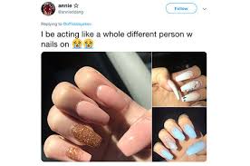Explore other popular beauty & spas near you from over 7 million businesses with over 142 million reviews and opinions from yelpers. Twitter Proved How Extra We Are When We Get Our Nails Done And It S So True It Hurts