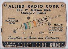 Or there are much resistor calculators that you can use. Electronic Color Code Wikipedia