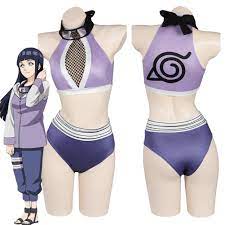 Hinata Hyuga Sexy Swimsuit Cosplay Costume Swimwear Outfits Halloween  Carnival Suit - AliExpress