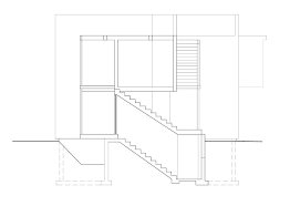 House x has a special complexity, an architectural form that derives from studies of maths, geometry and philosophy on a combination of planes that create spaces, voids and 3d spaces, highly related between differentiating grids. Gallery Of Ad Classics House Vi Peter Eisenman 10