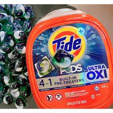 Tide Ultra Oxi Power Odor Eliminators Unscented Laundry Detergent Pods  (45-Count) (Multi-Pack 2) 078557165068 - The Home Depot