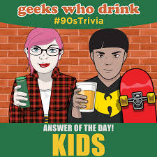 It's a great way to drink with friends, without burning brain cells. Calling All Quizzers