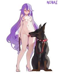 Rule 34 - Animal Animal Ears Bare Arms Bare Legs Bare Shoulders Bestiality  Canine Dog Ears Feet Female Full Body High Heels Highres Holding Holding  Leash Honkai (series) Honkai Impact 3rd Imminent