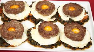 Nursel In Evi Ispanak Yataginda Kofteli Yumurta Tarifi 07 02 2017 Ispanak Yemek Tarifleri Yemek
