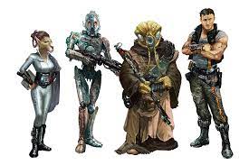 Maybe you would like to learn more about one of these? Star Wars Edge Of The Empire Species Lineup 1 Digital Art By Ryan Barger