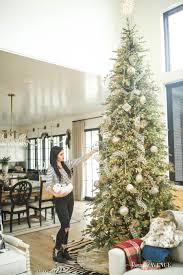 12 Bloggers Of Christmas With Balsam Hill A Metallic And Glass Christmas Tree Remington Avenue