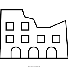 El coliseo se levantaba en el corazón de la antigua roma. Dibujo De Roma Para Colorear Ultra Coloring Pages