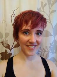 Magenta hair in December 2022