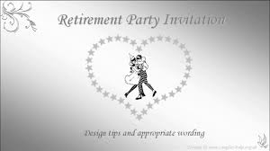 We did not find results for: Retirement Party Invitation Wording Youtube