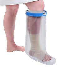 Water Proof Leg Cast Cover For Shower By Tkwc Inc 5738 Watertight Foot Protector