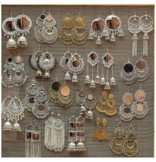 silver oxidised indian earrings indian jewelry earrings jhumka follow me indian jewelry earrings indian jewellery design earrings antique jewellery designs